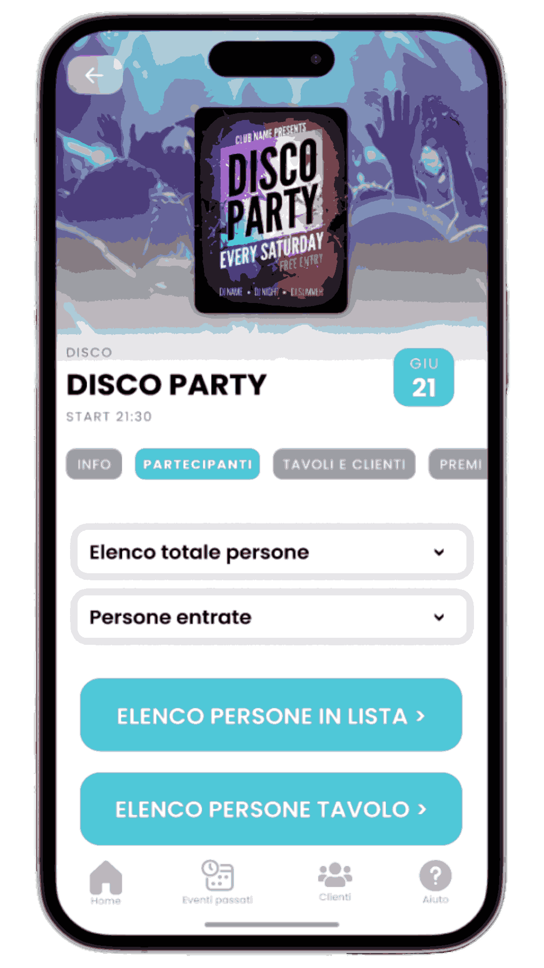 attività eventi spettacoli concerti divertimento - eventfouryou app eventi app per eventi app organizzazione eventi (1)